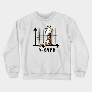 Graph Data Giraffe Crewneck Sweatshirt